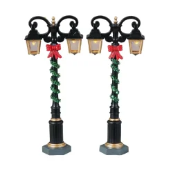 Accessori Lemax Set di 2 lampioni