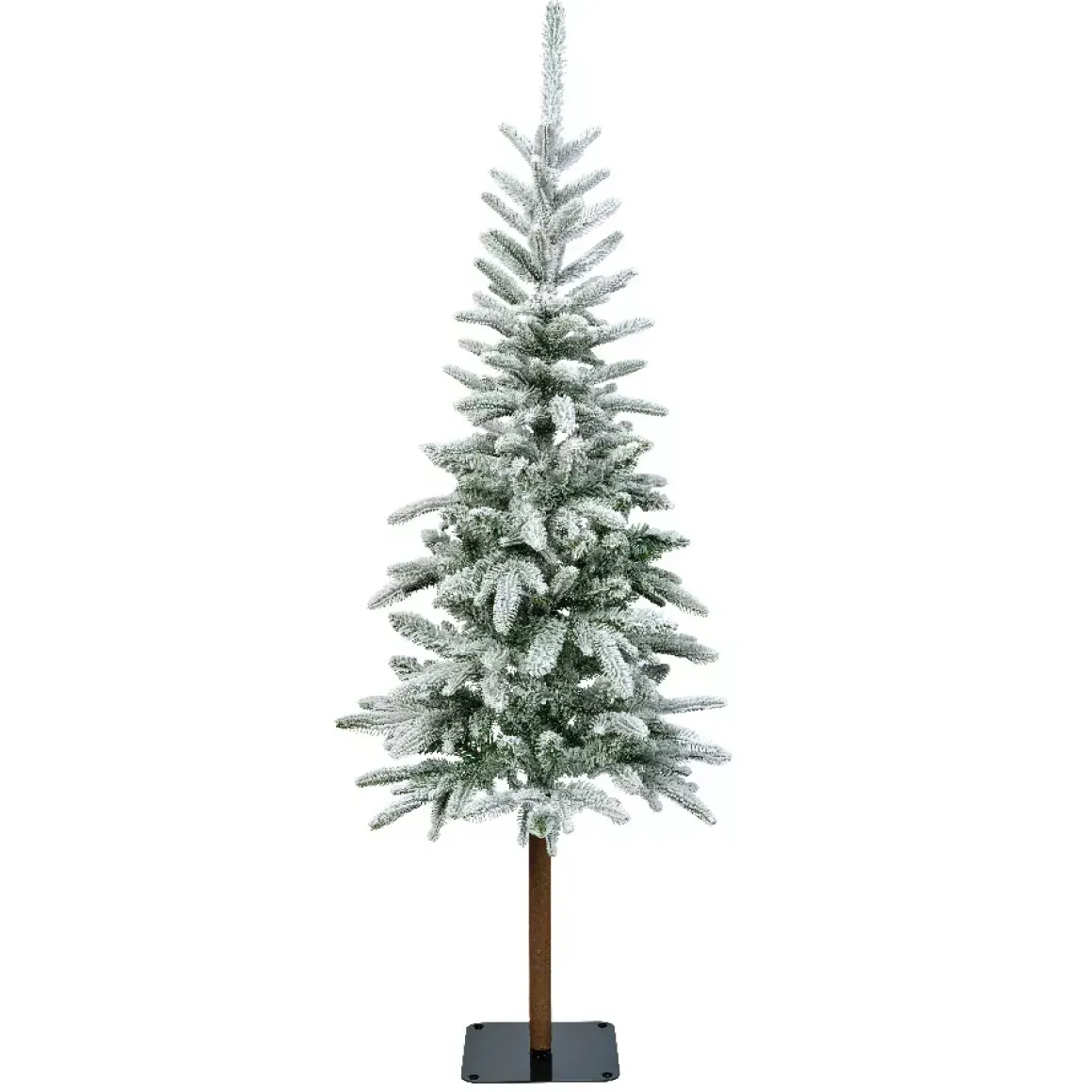 Albero di Natale artificiale (H240 cm) Glockner Verde innevato