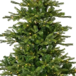 Albero di Natale artificiale luminoso 700 LED H240 cm Glorious Verde abete