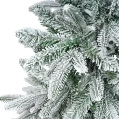 Albero di Natale artificiale (H210 cm) Glockner Verde innevato