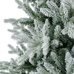 Albero di Natale artificiale Allix Alt. 180 cm Verde innevato