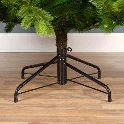 Albero di Natale artificiale Caucasia Nordmann Alt. 180 cm Verde abete