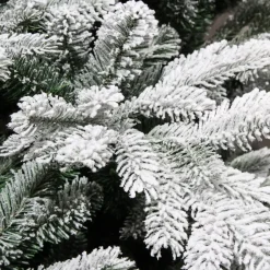 Albero di Natale artificiale Glorious Alt. 210 cm Verde innevato