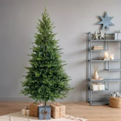 Albero di Natale artificiale Allix Alt. 240 cm Verde abete