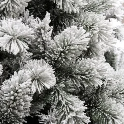 Albero di Natale artificiale Edmonton Alt. 150 cm Verde innevato