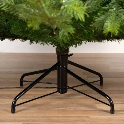 Albero di Natale artificiale luminoso 800 LED H270 cm Glorious Verde abete