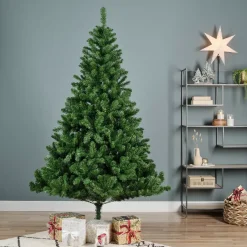 Albero di Natale artificiale H210 cm Eco Tree Verde abete