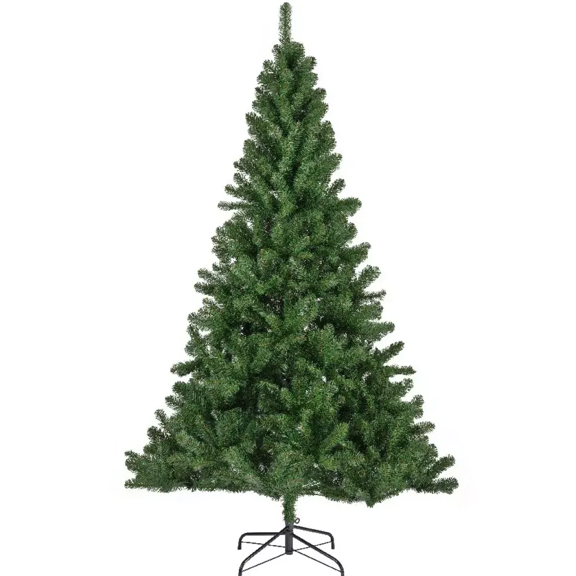 Albero di Natale artificiale King Alt. 240 cm Verde abete