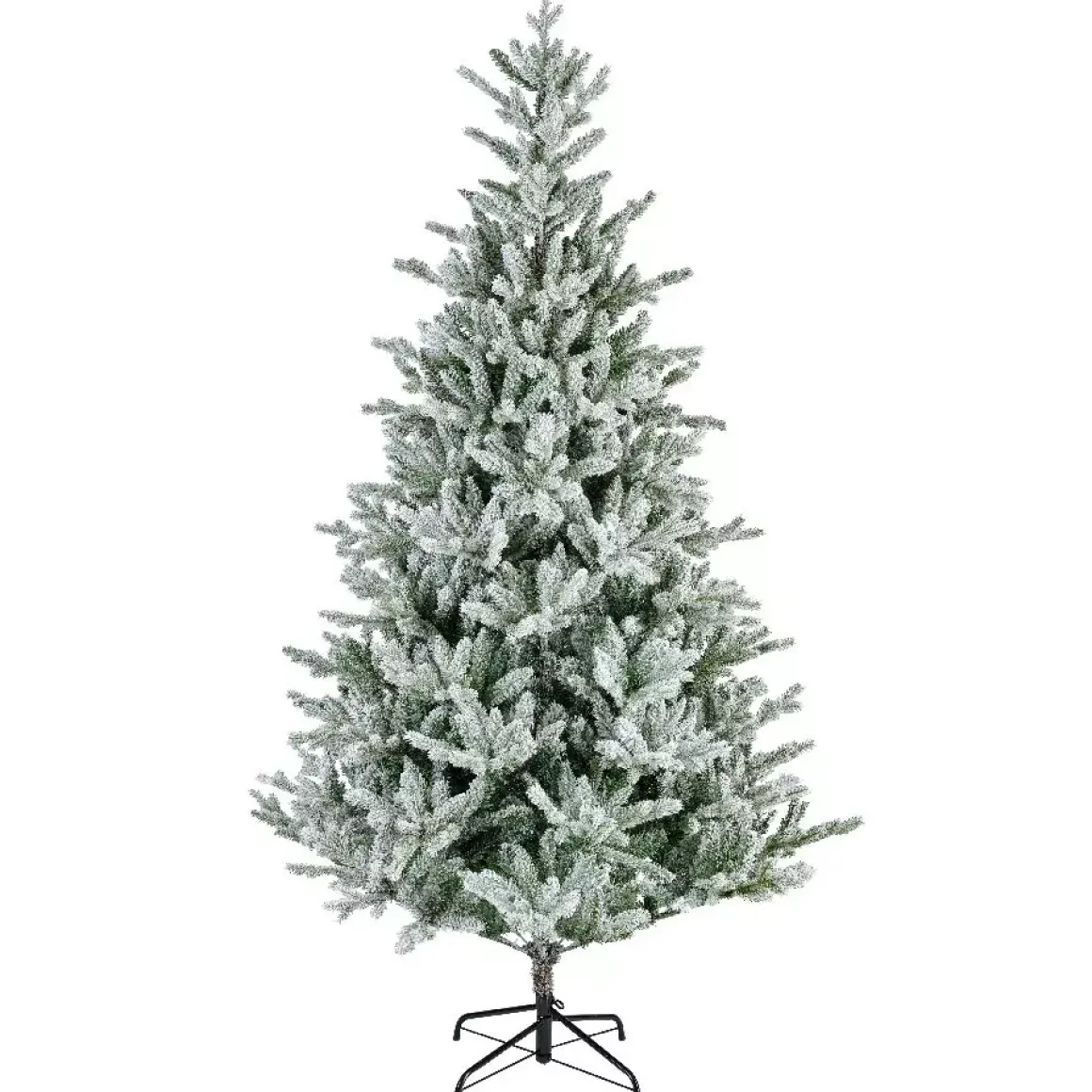 Albero di Natale artificiale Allix Alt. 298 cm Verde innevato