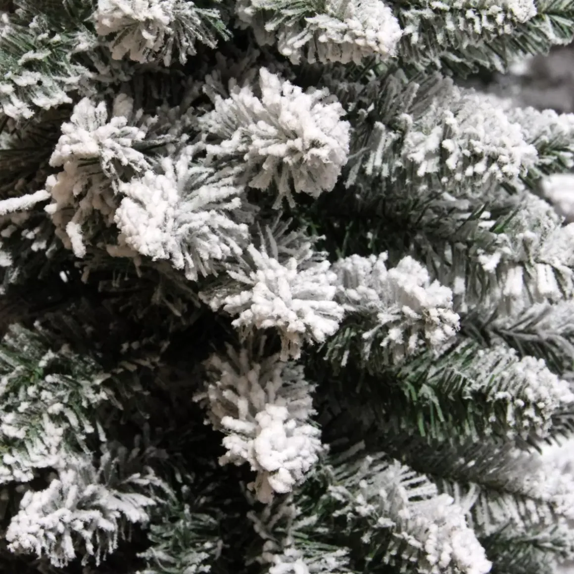 Albero di Natale artificiale Narrow Alt. 300 cm Verde innevato