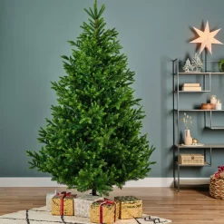 Albero di Natale artificiale (H180 cm) Abies Nordmann Verde abete