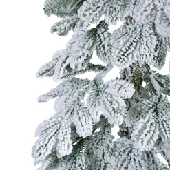 Albero di Natale artificiale (210 cm) Sierra Verde innevato