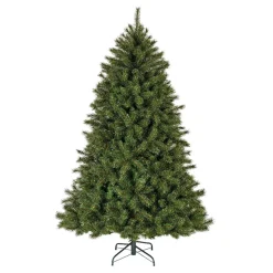 Albero di Natale artificiale (H300 cm) Stockholm Verde con finitura perlata