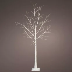 Albero luminoso 600 LED (Alt 180 cm) Betulla Lucidum Bianco caldo