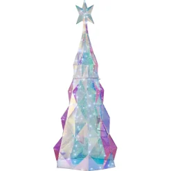 Albero luminoso 120 Micro LED (H110 cm) Ice Bianco freddo