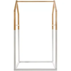 Appendiabiti per bambini legno (H100 cm) Casa Bianco