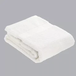 Asciugamano da bagno cotone (50 x 90 cm) Timeless Bianco