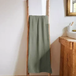 Asciugamano da bagno in garza di cotone Gaia Biancheria Bagno|Asciugamani Bagno