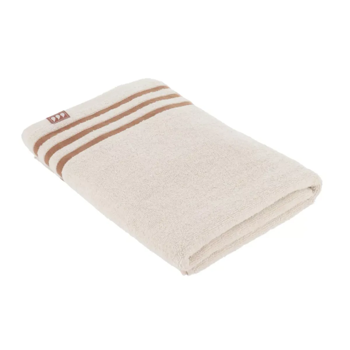 Discount Asciugamano in cotone (70 x 130 cm) Jeanne e avorio Biancheria Bagno|Asciugamani Bagno