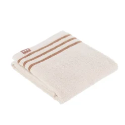 New Asciugamano in cotone (50 x 90 cm) Jeanne e avorio Biancheria Bagno|Asciugamani Bagno