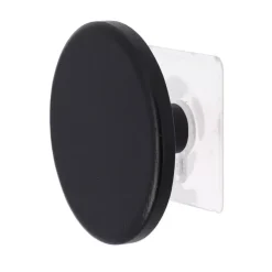 Attaccapanni da parete adesivo (D8,5 cm) Easy Chic Nero