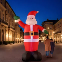Babbo Natale gonfiabile (400 cm) Gigante luminoso