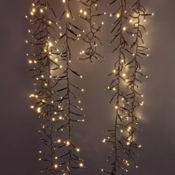 Cascata di luci effetto scintillante L2 m Bianco caldo 480 LED CN