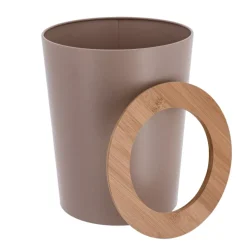 Cestino da bagno 5L Purebamboo Cappuccino