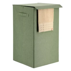 Cesto portabiancheria pieghevole (H60 cm) TissuFlex Verde