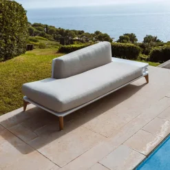 Best Chaise longue da giardino in alluminio Monte Carlo e tortora Tavolini Da Giardino, Divani|Lettino Da Spiaggia