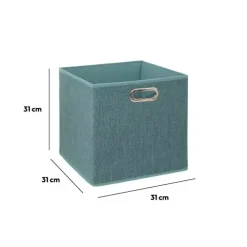 Contenitore (31 x 31 cm) Helena Blu perolio