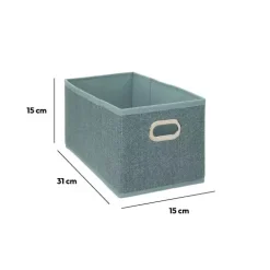 Contenitore (15 x 31 cm) Helena Blu perolio