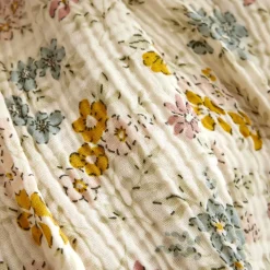 Sale Coperta in garza di cotone Gaïa aquarelle Multicolore Plaid E Teli Copritutto