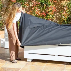 Best Copertura impermeabile per salotto da giardino (250 x 250 cm) Grigio Accessori E Cuscini|Copertura Protettiva
