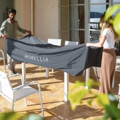 Clearance Copertura protettiva impermeabile XL per tavolo rettangolare (308 x 190 cm) Grigio Accessori E Cuscini|Copertura Protettiva