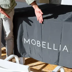 Clearance Copertura protettiva impermeabile XL per tavolo rettangolare (308 x 190 cm) Grigio Accessori E Cuscini|Copertura Protettiva