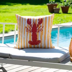 Copricuscino da esterno quadrato idrorepellente Omar Cuscino Decorativo Per Esterno|Accessori E Cuscini