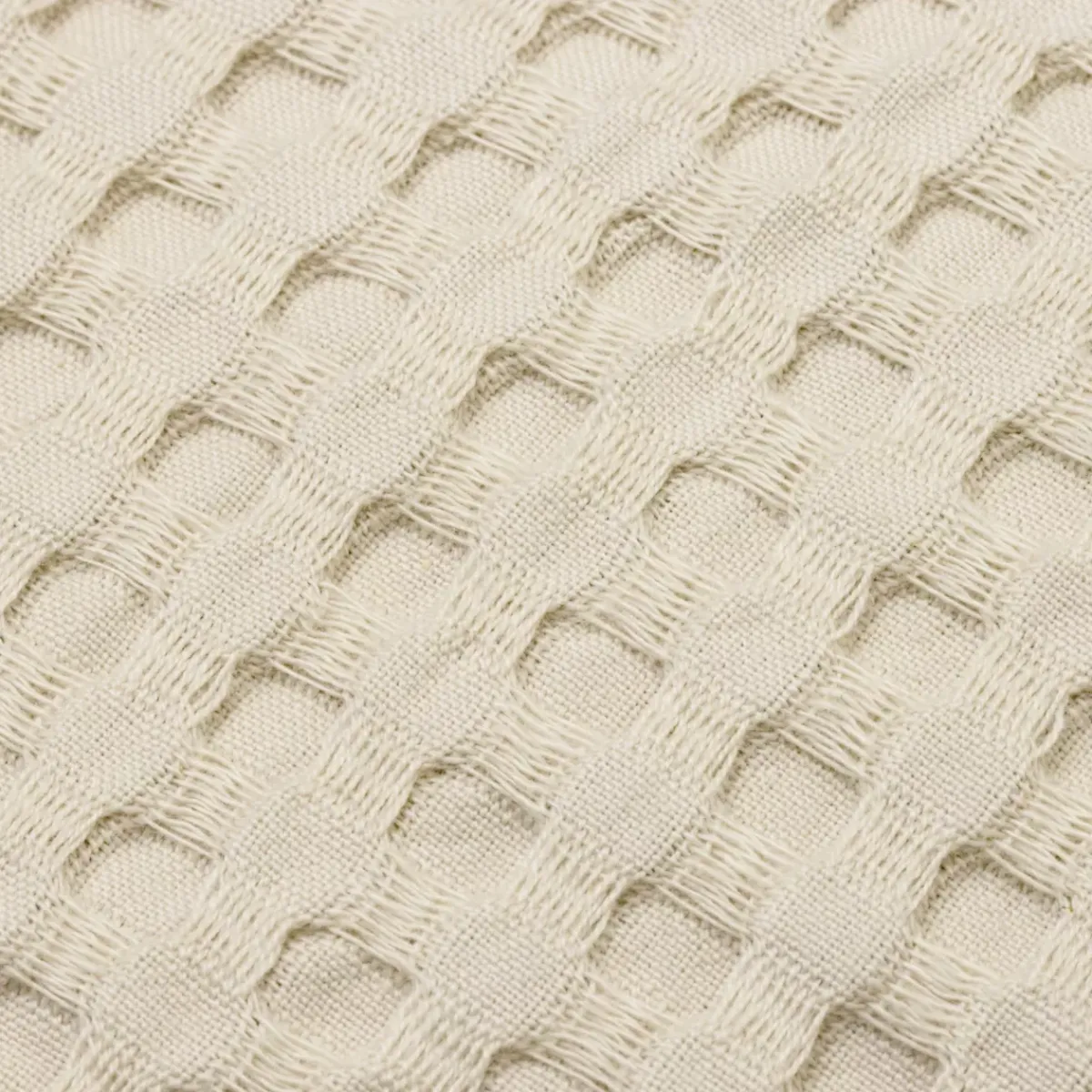 Outlet Copriletto cotone nido d'ape (180 x 220 cm) Maya pampa Plaid E Teli Copritutto|Copriletti, Trapuntine E Runner Letto