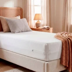 Outlet Coprimaterasso integrale anti-cimici del letto (90 cm) Ombeline Accessori Letto
