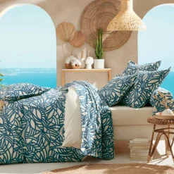 Clearance Copripiumino cotone lavato (280 x 240 cm) Serena Copripiumini