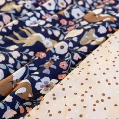 Sale Copripiumino e due federe bambino cotone (200 x 200 cm) Forêt enchantée Biancheria Da Letto Bambini