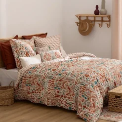 Best Copripiumino e due federe cotone (240 x 220 cm) Ikat Copripiumini|Completi Letto