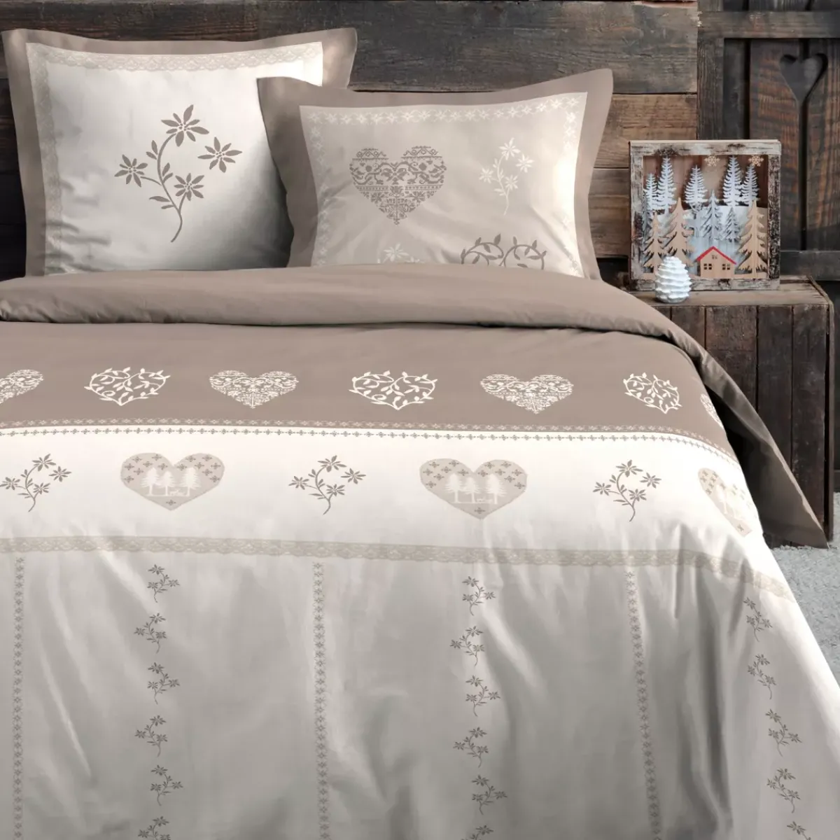 Online Copripiumino e due federe in cotone Modane Completi Letto