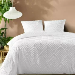 Sale Copripiumino e due federe microfibra tuftata (240 x 220 cm) Heltie Copripiumini|Completi Letto