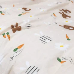 New Copripiumino e due federe per bambini in cotone Pompon Biancheria Da Letto Bambini