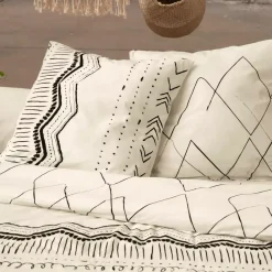 Outlet Copripiumino e due federe quadrate cotone (260 cm) Berbère Copripiumini|Completi Letto