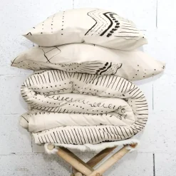 New Copripiumino e due federe quadrate cotone (240 cm) Berbère Copripiumini|Completi Letto