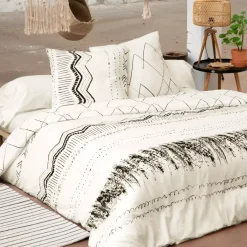 Best Copripiumino e due federe quadrate cotone (200 cm) Berbère Copripiumini|Completi Letto