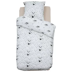 Discount Copripiumino e federa per bambini in cotone (140 x 200 cm) Panda Biancheria Da Letto Bambini