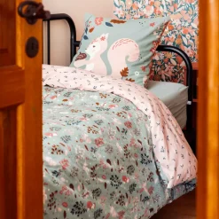 Discount Copripiumino e una federa bambini cotone (140 x 200 cm) Tamia Biancheria Da Letto Bambini